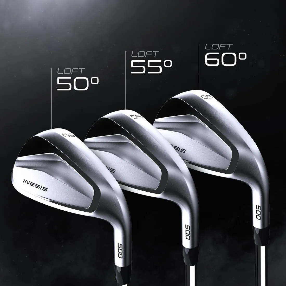 Wedge golf droitier taille 1 vitesse rapide - INESIS 500